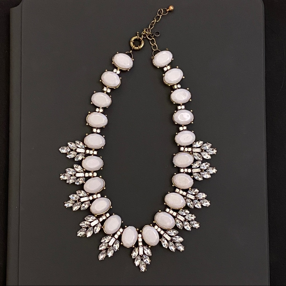 J.Crew Rhinestone Statement Necklace